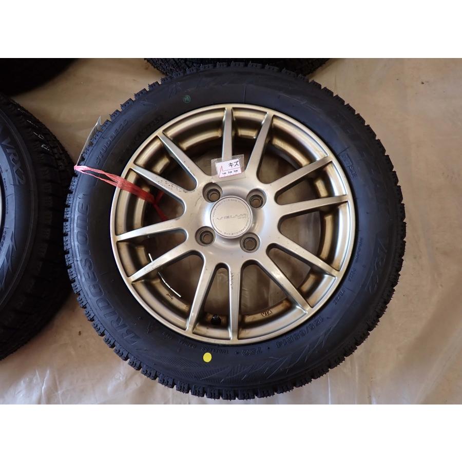ブリザック VRX2 冬新品 2025年製 4本SET 会社宛 送料無料 155/65R14