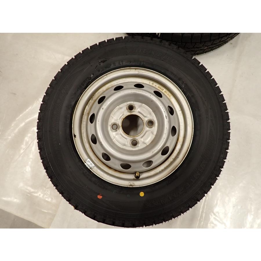 冬 新品 2024年製 4本SET 会社宛 送料無料 145R12×4J 6PR LT