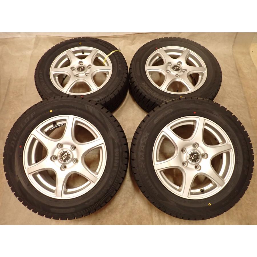 冬 新品 2025年製 4本SET 会社宛 送料無料 195/65R15×6J 91S