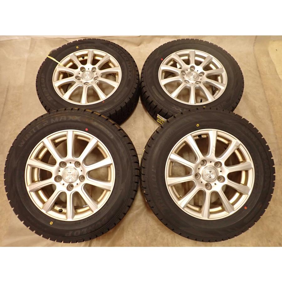 冬新品 2025年製 4本 会社宛送料無料 195/65R15×6J 91S ダンロップ