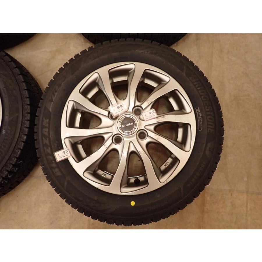 PROXES 冬新品 4本 会社宛送料無料 155/65R14×4.5J 75Q ブリヂストン