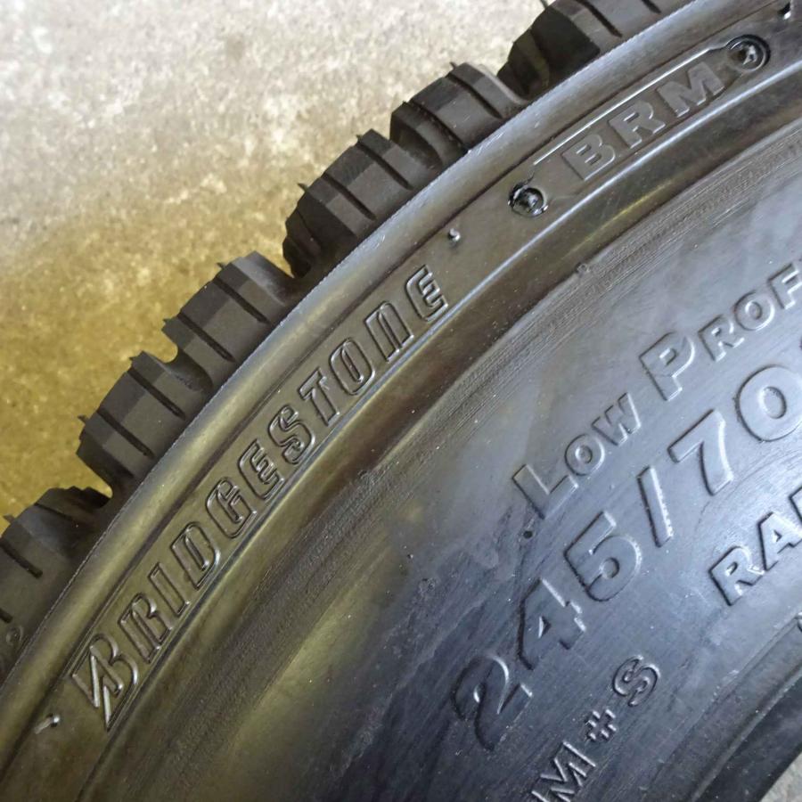 S-761【BRM再生/新品】ブリヂストン！245/70R19.5【4本】 BRIDGESTONE