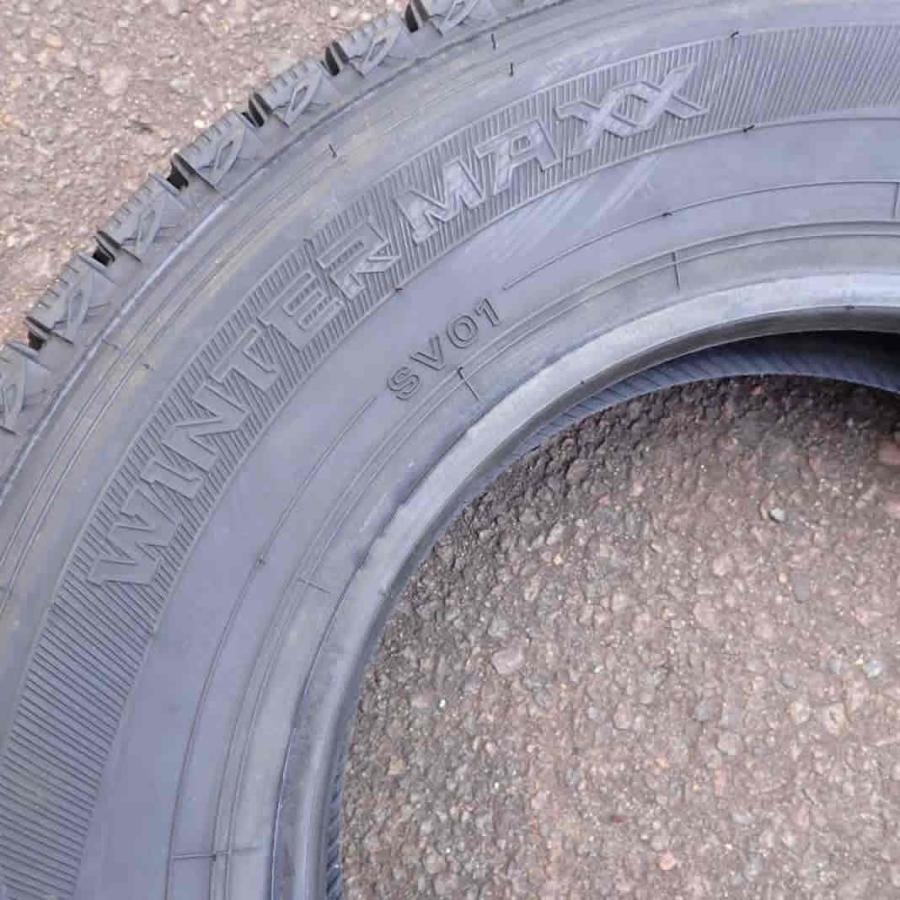 WINTER MAXX 冬新品2023年製 4本SET 会社宛 送料無料 145/80R12 80/78 LT ダンロップ SV01 ...