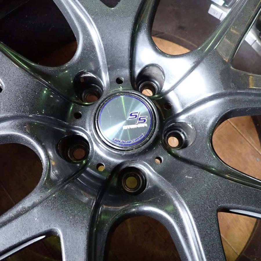 4本SET 会社宛送料無料 19×8J デザイン アルミ 5穴 PCD 114.3mm +38