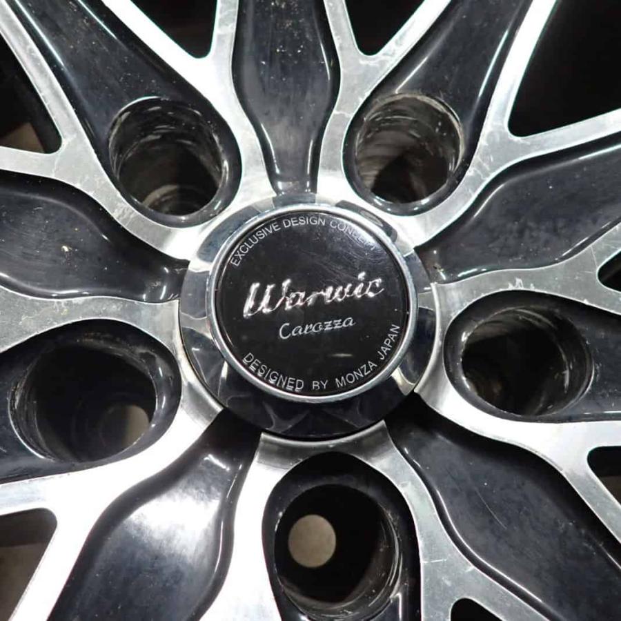 4本SET 会社宛送料無料 19×8J MONZAJAPAN ワーウィック アルミ 5穴 PCD 
