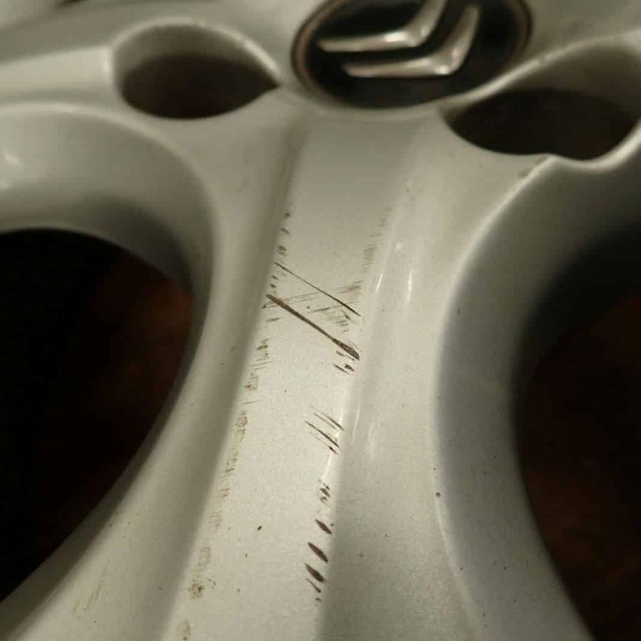 4本SET 会社宛 送料無料 16×6J シトロエン C3 A55F01 純正 シルバー