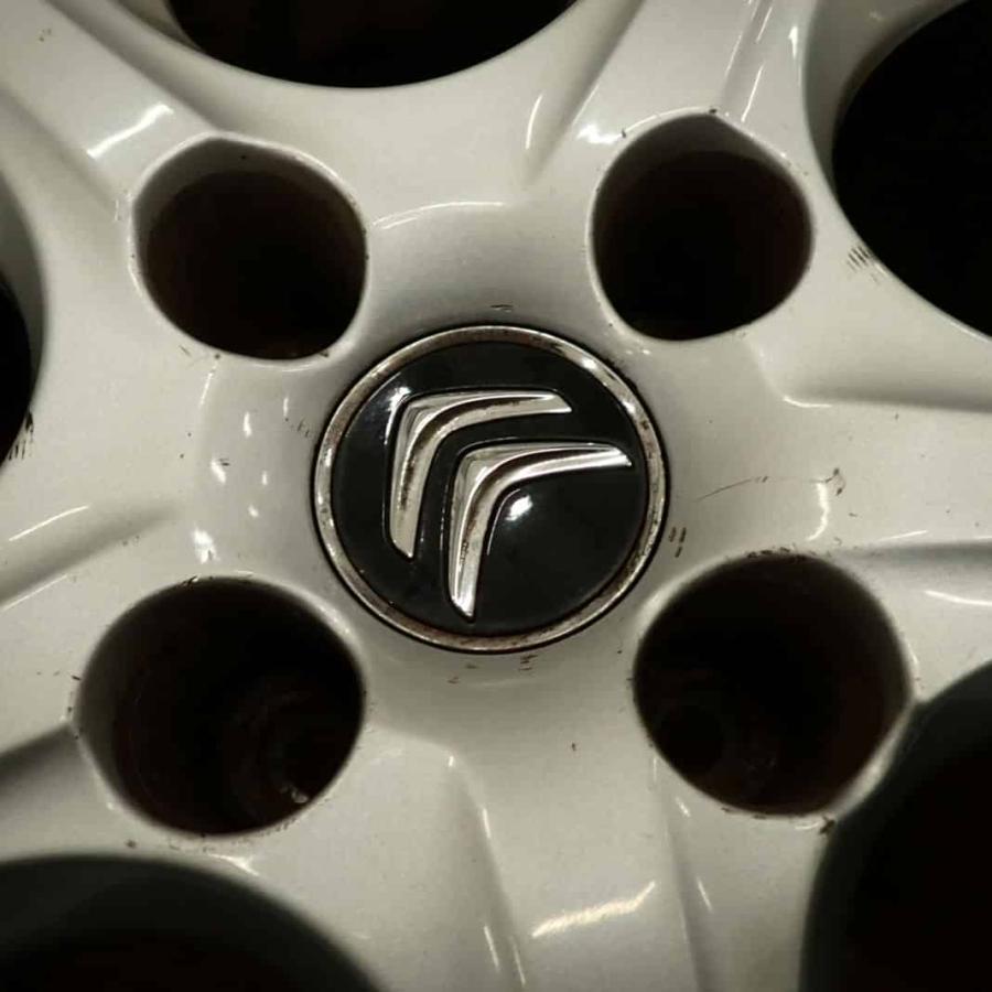 4本SET 会社宛 送料無料 16×6J シトロエン C3 A55F01 純正 シルバー