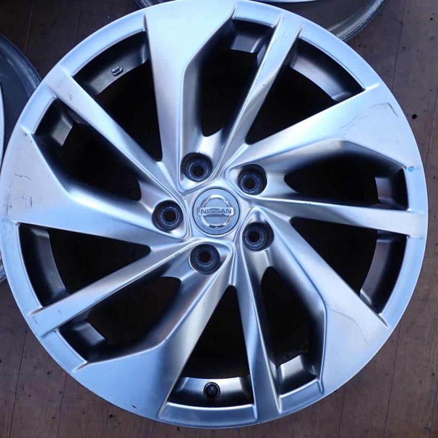 4本SET 会社宛 送料無料 18×7J 日産 エクストレイル T32系 20Xtt 純正