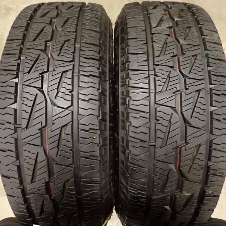 夏4本SET 会社宛送料無料 275/65R17×8J 115T ブリヂストン デューラー A/T 001 BARKLEY HARDROCK アルミ ランクル プラド サーフ NO,E9347の画像