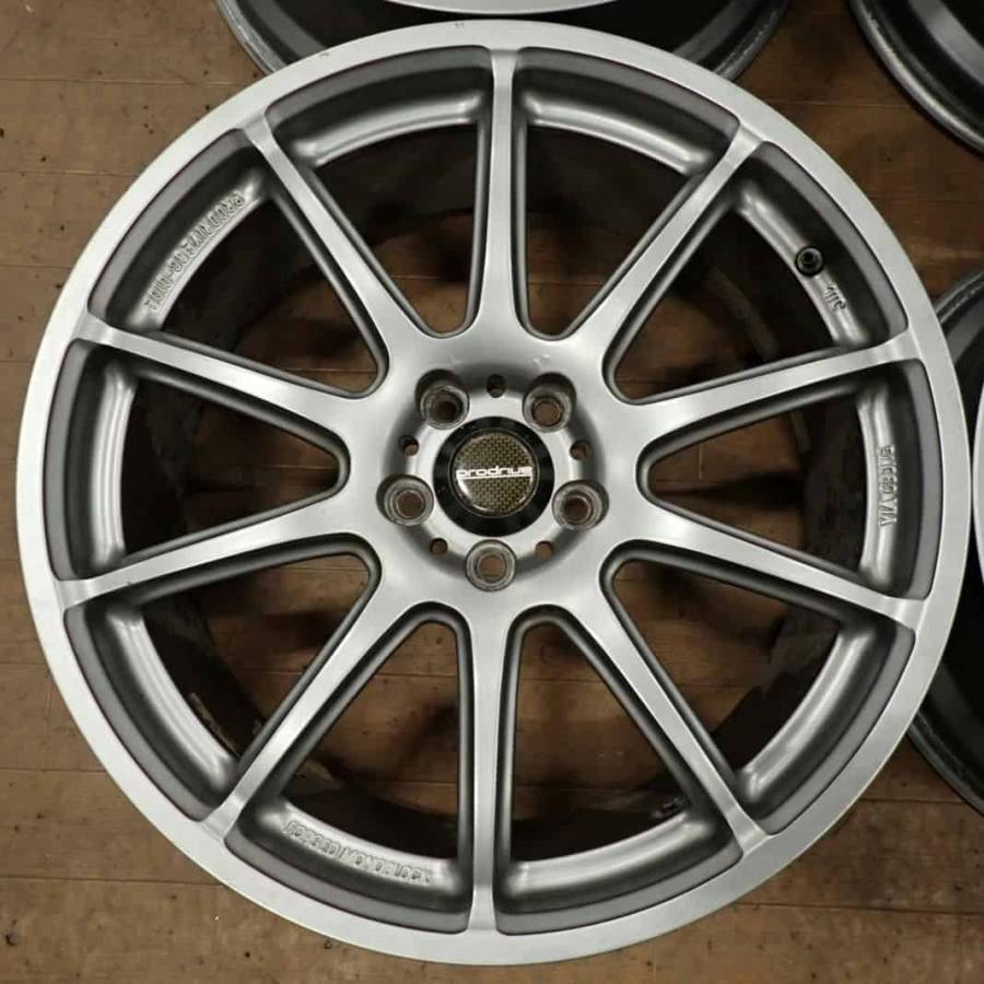 4本SET 会社宛送料無料 18×7.5J プロドライブ GC-010G アルミ 5穴 PCD