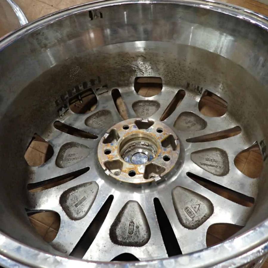 4本SET 会社宛送料無料 19×7.5J レーベンハート LC1 LX メッキアルミ 5