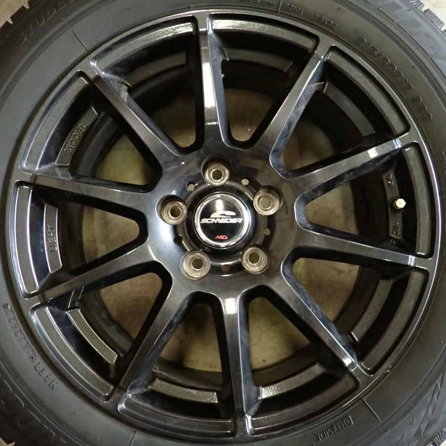 BRIDGESTONE（ブリヂストン） 冬4本SET 会社宛 送料無料 215/60R17×7J