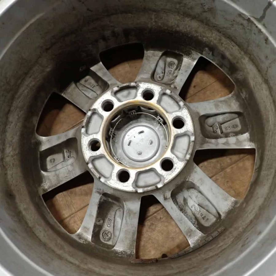 4本SET 会社宛 送料無料 17×7.5J トヨタ 純正 アルミ 6穴 PCD 139.7mm +25 ハブ径106mm ハイラックス サーフ ランクル 150プラド NO,F2416の画像