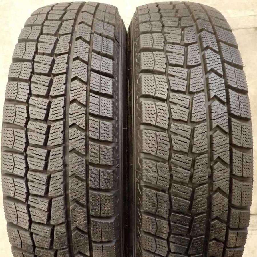 冬4本 会社宛 送料無料 165/70R14×5J 81Q ダンロップ WINTER MAXX WM02 2021年製 スチール ヴィッツ アクア ベルタ パッソ 特価！NO,F3035の画像