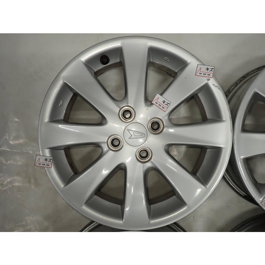 4本 会社宛送料無料 16×4.5J ダイハツ 純正 アルミ 4穴 PCD 100mm +45 