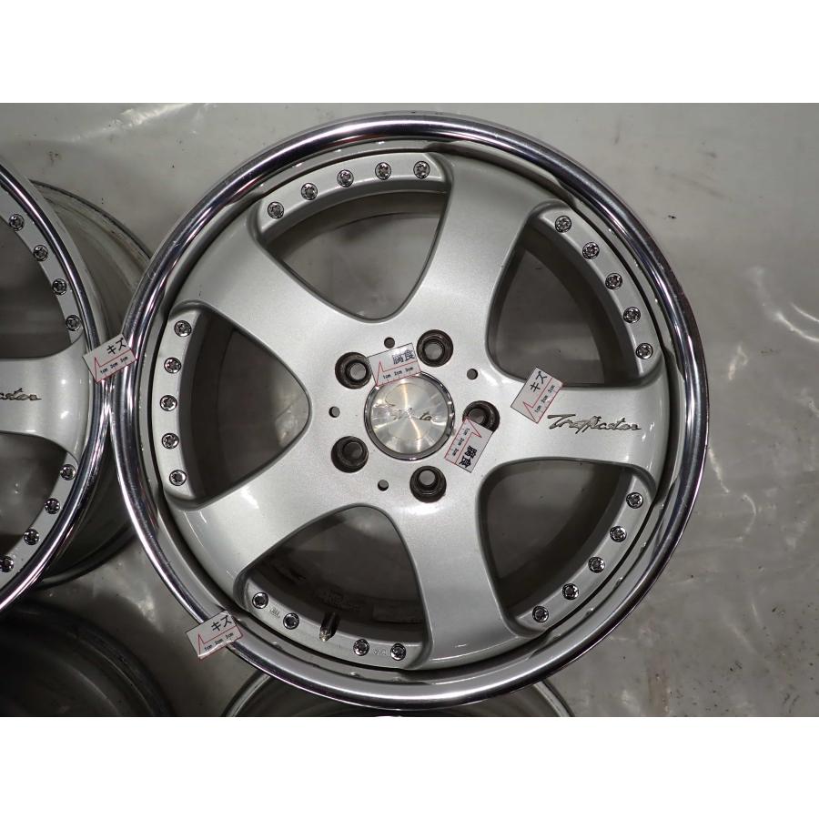 4本 会社宛送料無料 17×7.5J リバーサイド トラフィックスター DTS