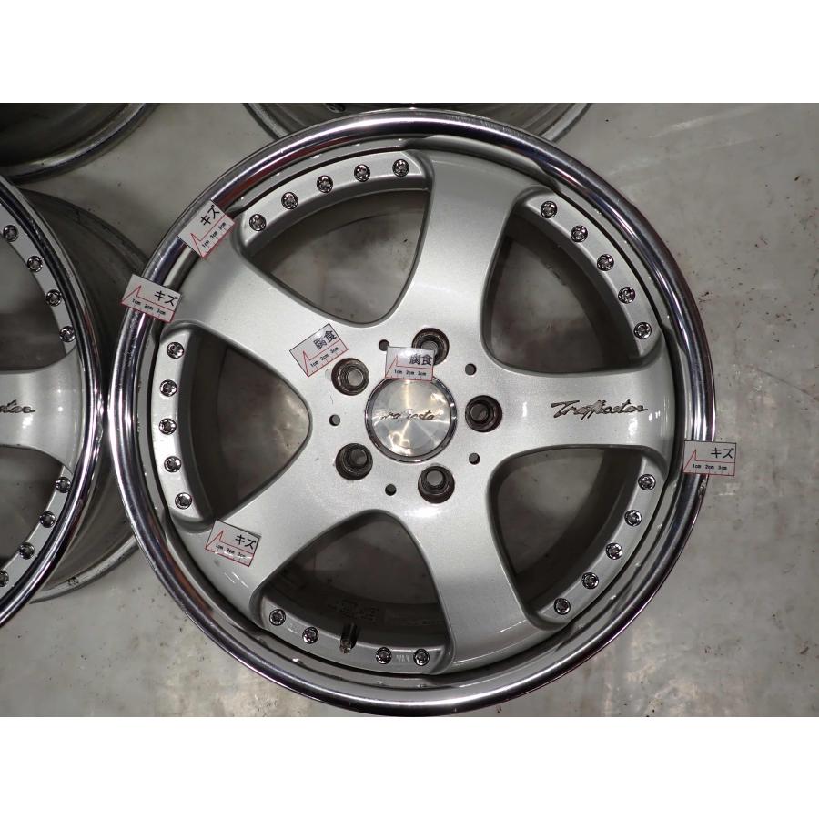 4本 会社宛送料無料 17×7.5J リバーサイド トラフィックスター DTS