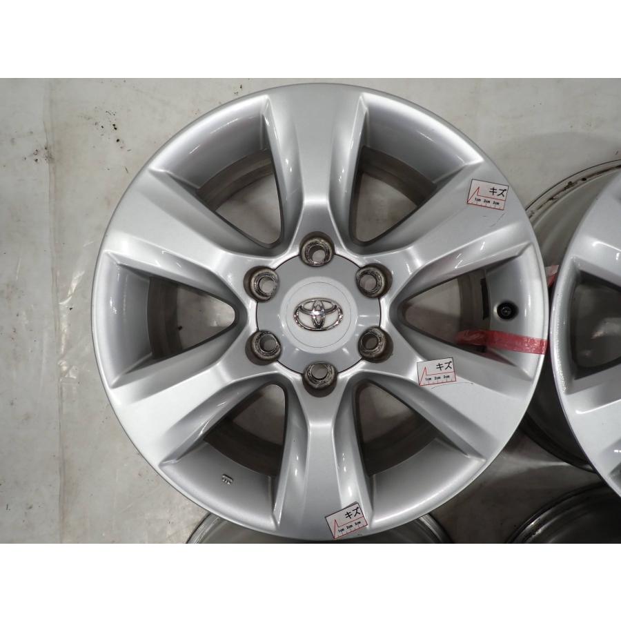 4本SET 会社宛 送料無料 17×7.5J トヨタ 150 ランドクルーザー プラド
