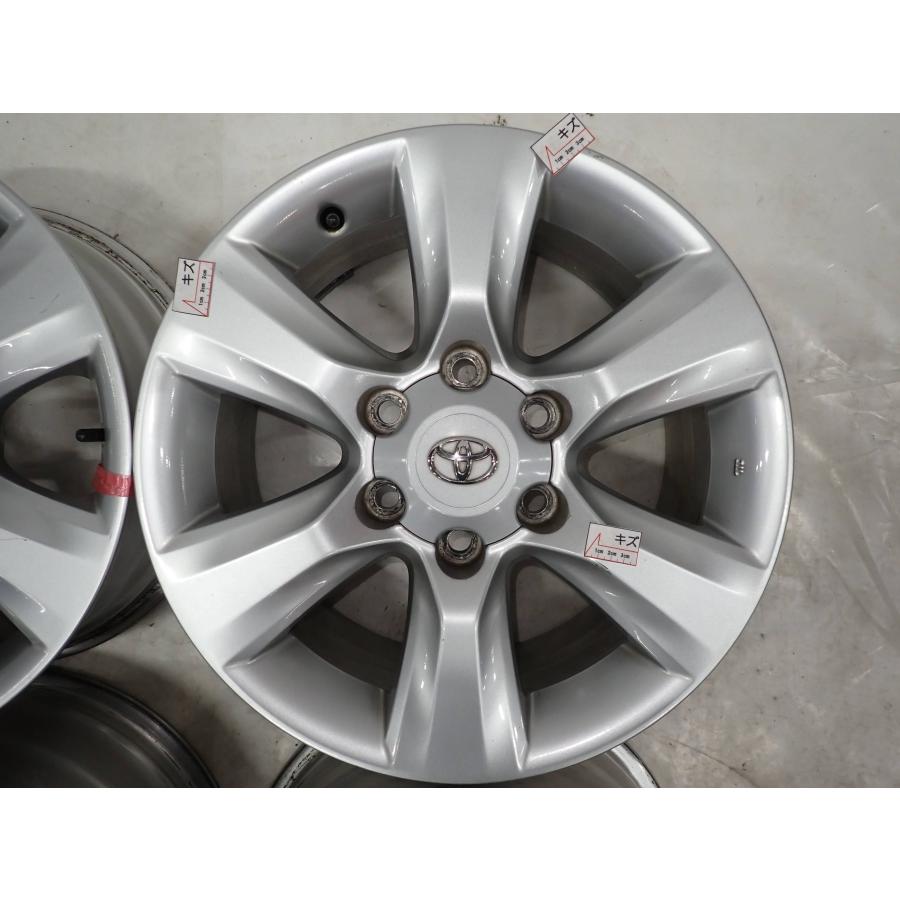 4本SET 会社宛 送料無料 17×7.5J トヨタ 150 ランドクルーザー プラド