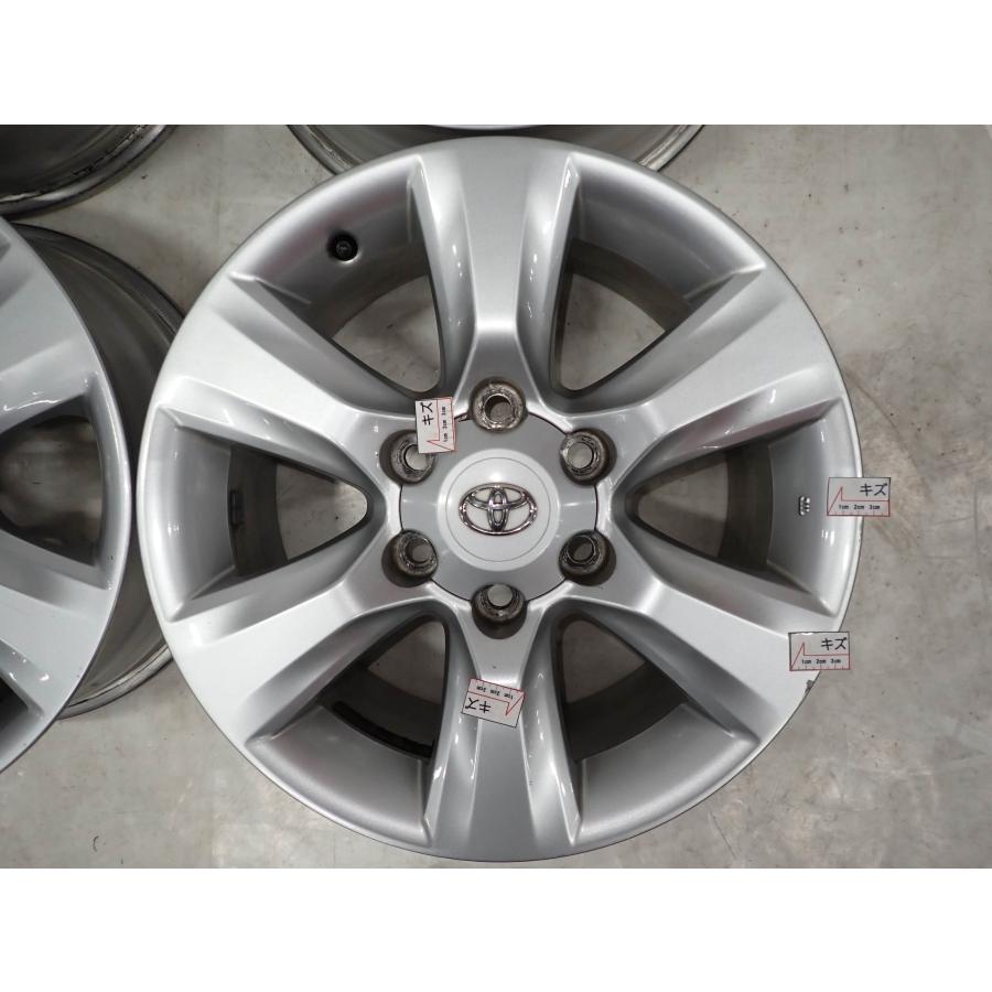4本SET 会社宛 送料無料 17×7.5J トヨタ 150 ランドクルーザー プラド