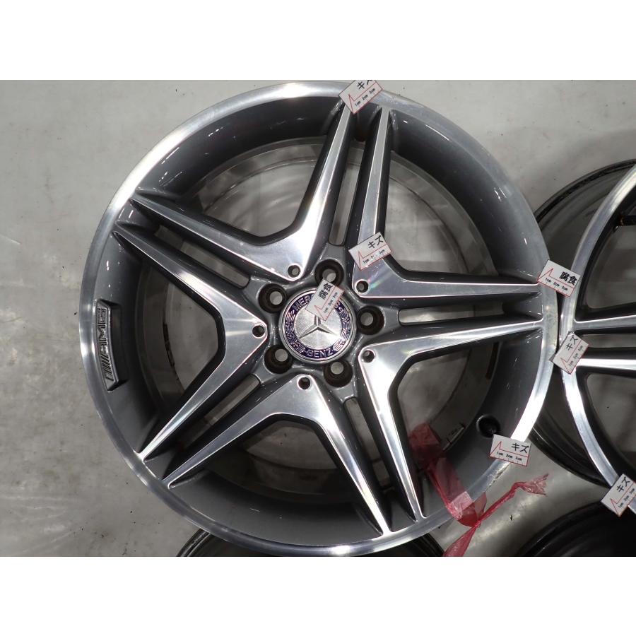 4本SET 会社宛 送料無料 18×7.5J メルセデス ベンツ W176 Aクラス AMG 