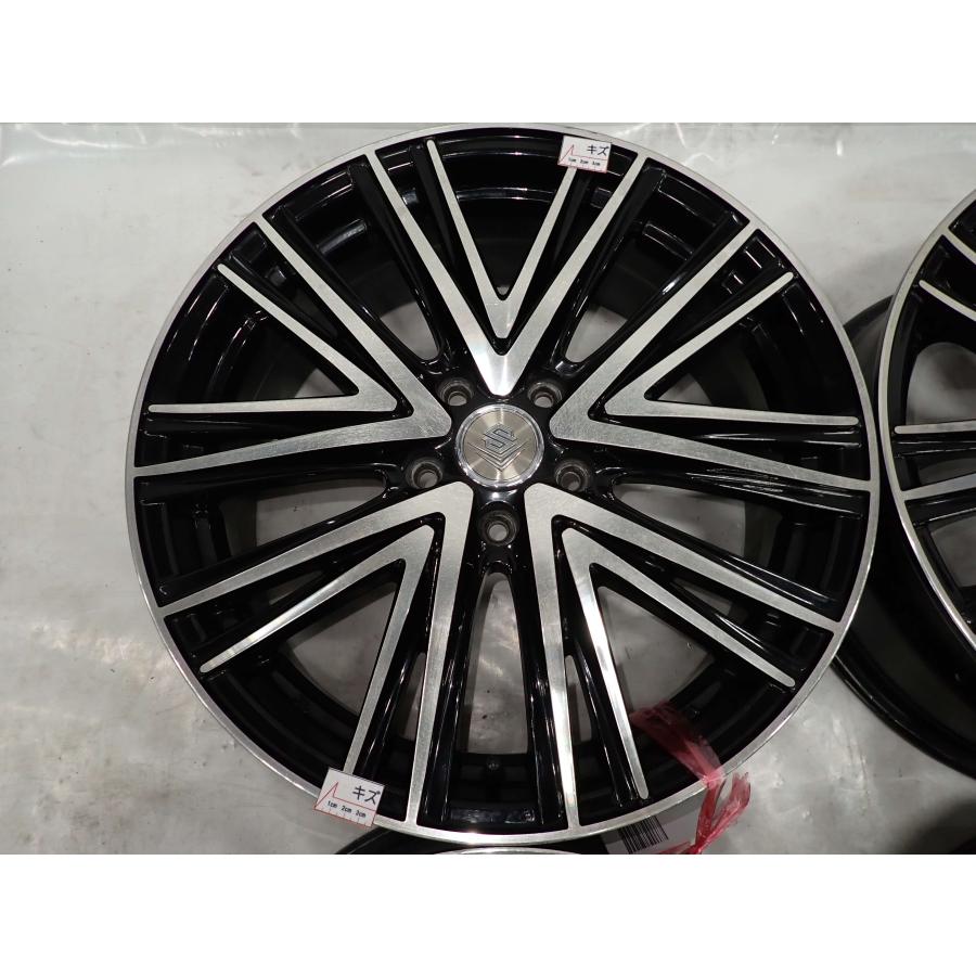 4本 会社宛 送料無料 19×7.5J KYOHO STEINER アルミ 5穴 PCD 114.3 +55 