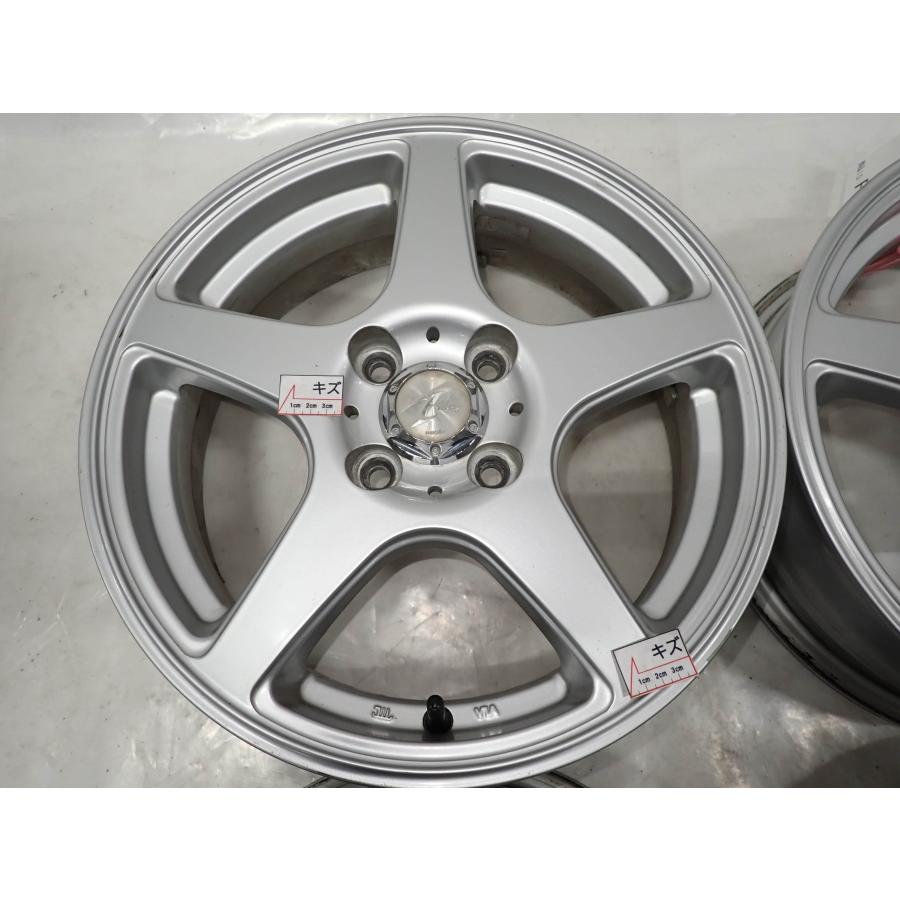 4本SET 会社宛送料無料 15×4J 5J WEDS TREFFER アルミ 4穴 PCD 100mm + 