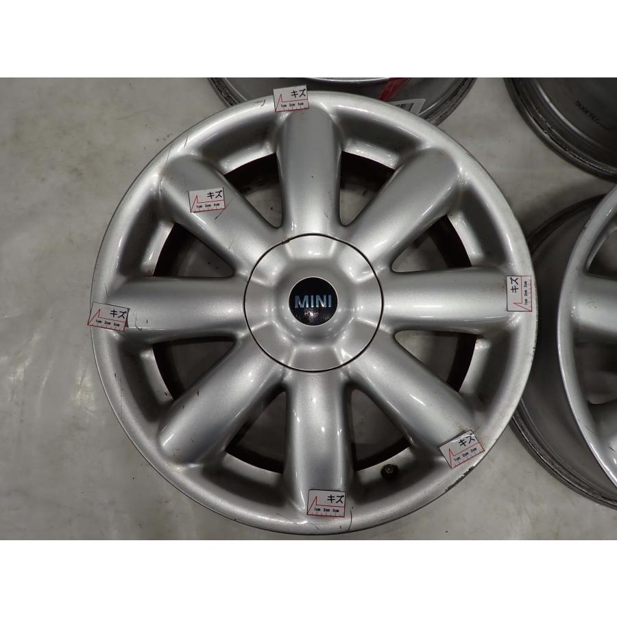 4本 会社宛送料無料 17×7J BMW R55 R56 MINI ミニクーパー 純正 アルミ