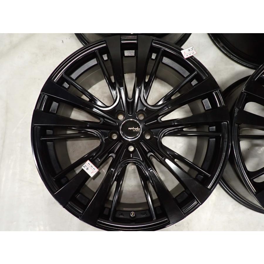 4本SET 会社宛送料無料 19×7.5J ANHELO Corazon アルミ 5穴 PCD 100mm