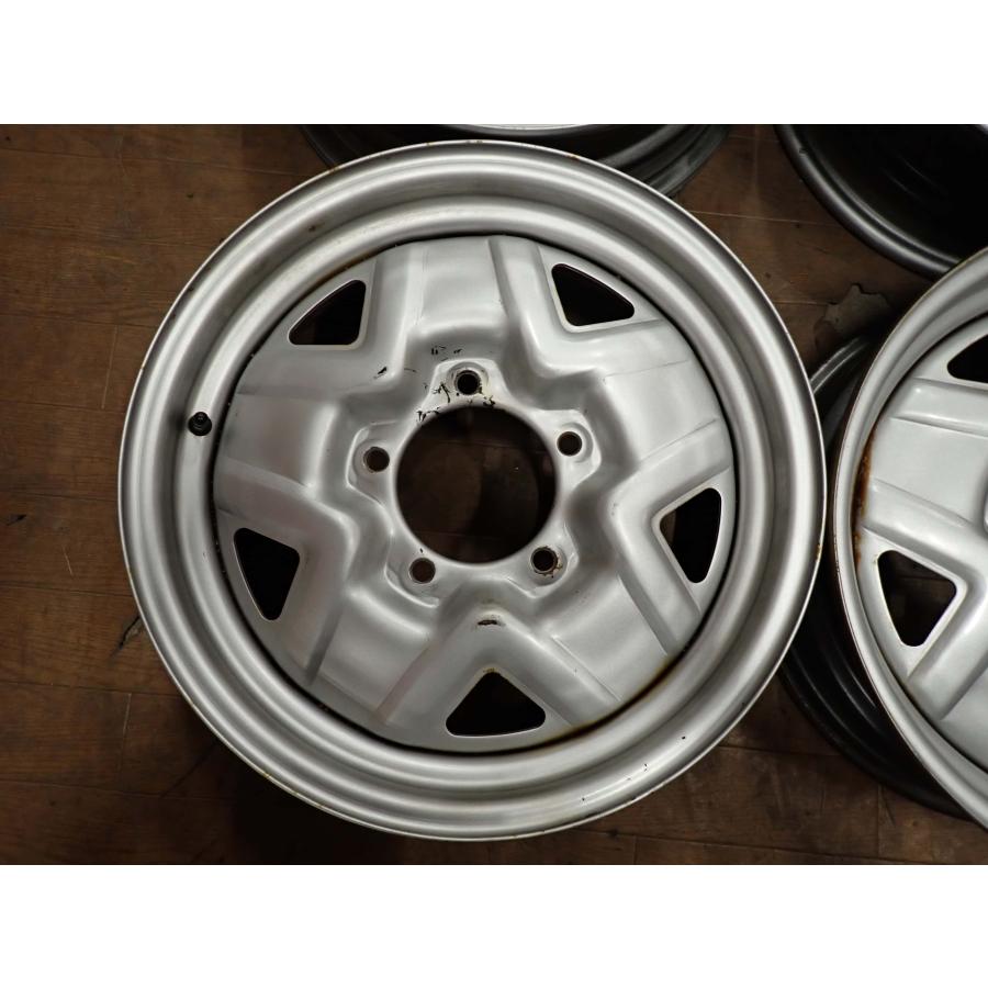 4本 会社宛 送料無料 16×5J スズキ ジムニー純正 スチール ホイール