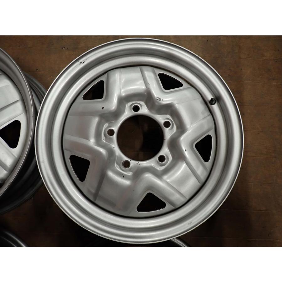 4本 会社宛 送料無料 16×5J スズキ ジムニー純正 スチール ホイール