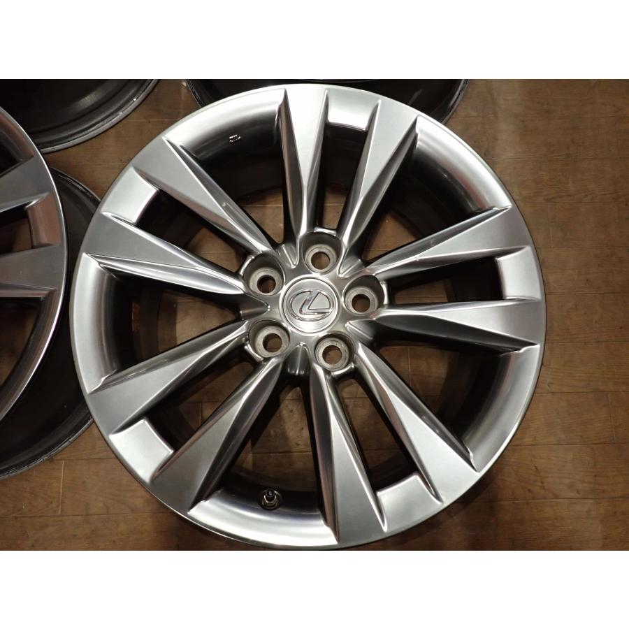 4本SET 会社宛 送料無料 18×7.5J レクサス LS600h バージョンL 純正
