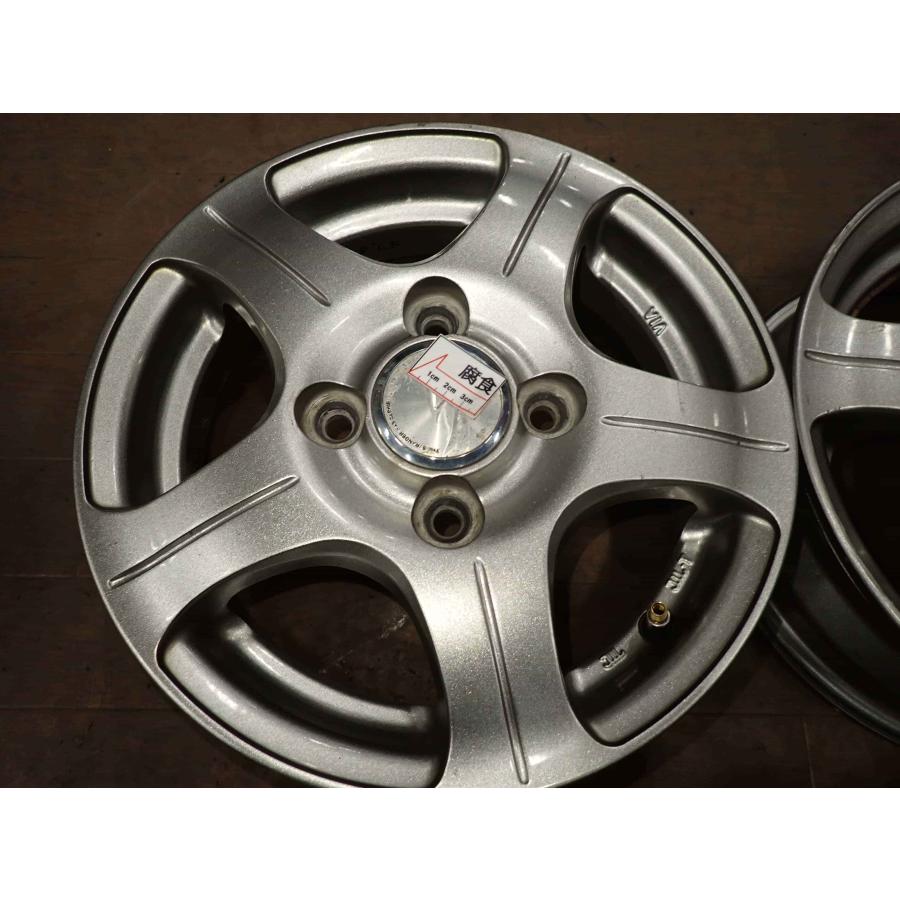 4本SET 会社宛 送料無料 12×4J デザイン アルミ 4穴 PCD 100mm +40