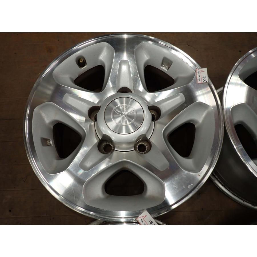 4本SET 会社宛 送料無料 16×7J トヨタ プラド74 純正 アルミ ホイール