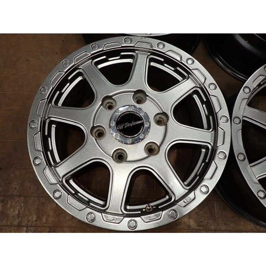 4本SET 会社宛 送料無料 15×6J オフパーフォーマー RT-8 アルミ 6穴 