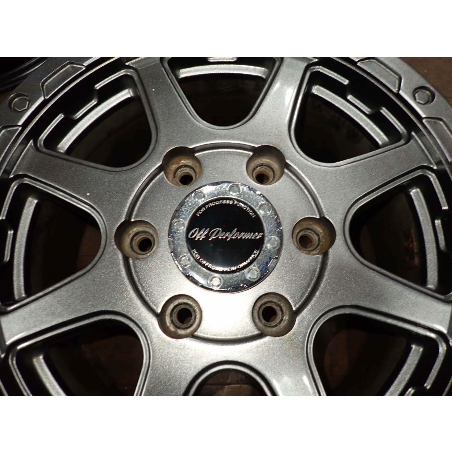 4本SET 会社宛 送料無料 15×6J オフパーフォーマー RT-8 アルミ 6穴 