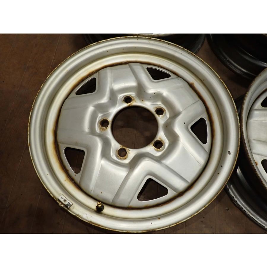4本SET 会社宛 送料無料 16×5J スズキ ジムニー 純正 スチール