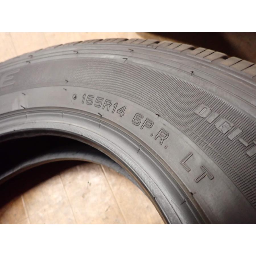 夏4本 会社宛 送料無料 165R14 6PR LT ダンロップ エナセーブ VAN01 