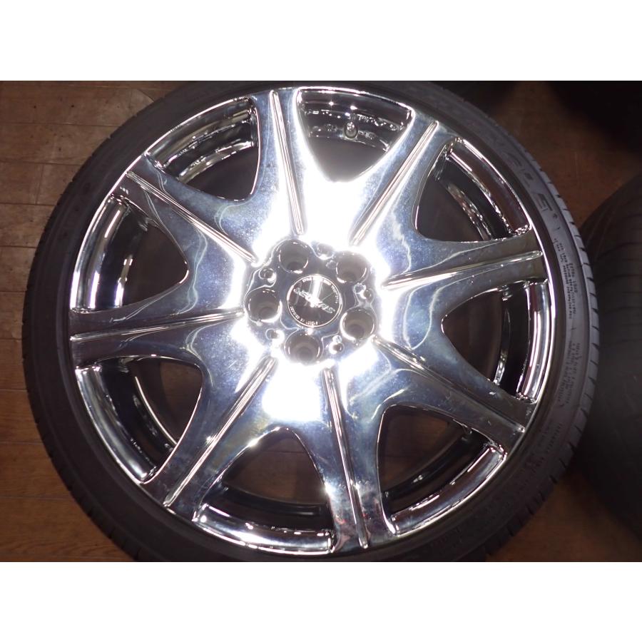 夏 4本SET 会社宛 送料無料 245/35ZR19×8J 275/30ZR19×9J TRIANGLE SPORTEX TSH11 2019年製 LEGZAS レグザス アルミ クラウン NO,F3943の画像