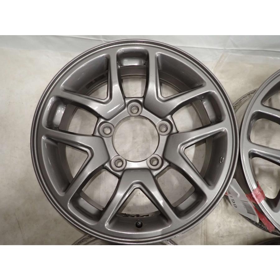4本SET 会社宛 送料無料 16×5.5J スズキ ジムニー純正 アルミ