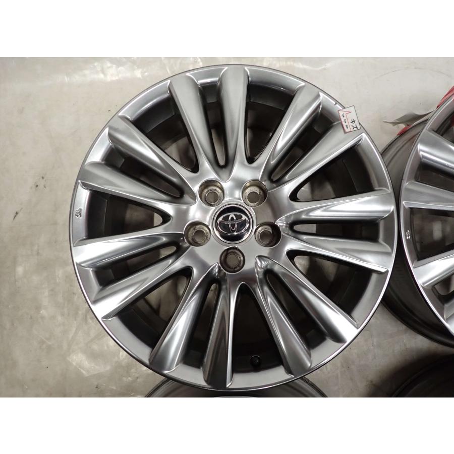 4本SET 会社宛送料無料 18×7.5J トヨタ 60系 ハリアー 純正 ハイグロス 