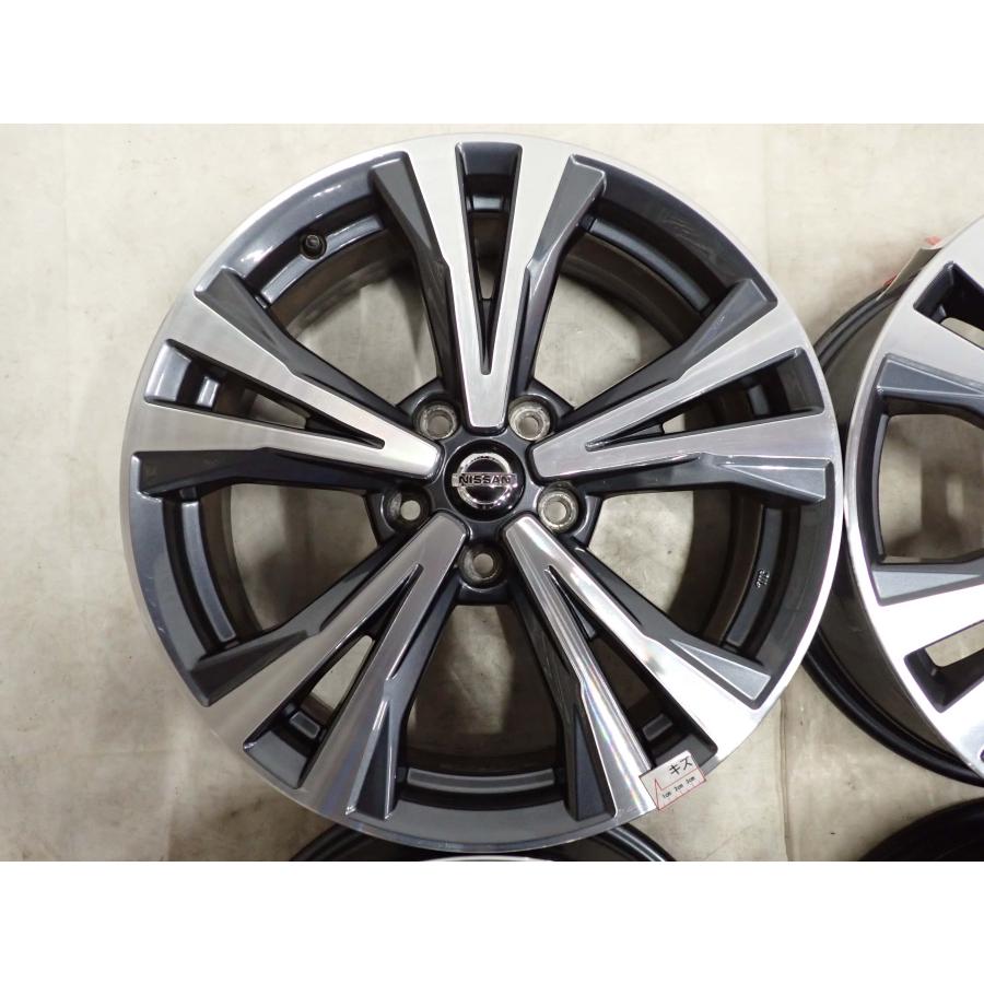 4本SET 会社宛 送料無料 18×7J 日産 T32 エクストレイル 純正 アルミ