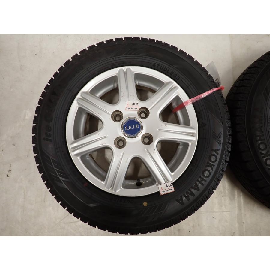 iceGUARD 冬4本 会社宛 送料無料 145/80R13×4J 75Q ヨコハマ