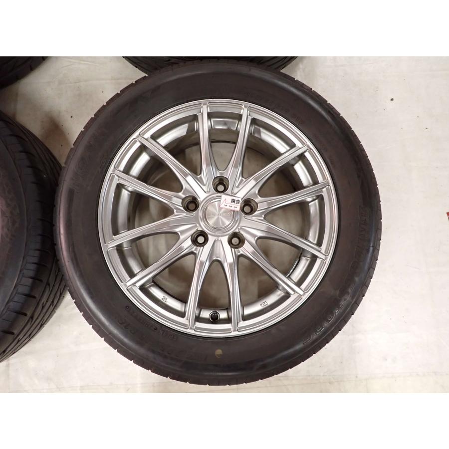 NEXTRY 夏4本SET 会社宛 送料無料 205/55R16×6.5J 91V ブリヂストン