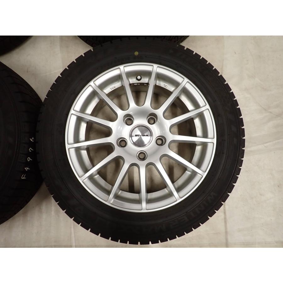 冬4本 会社宛 送料無料 205/55R16×7J 91Q ダンロップ WINTER MAXX WM03 2022年製 アルミ BMW 1シリーズ クーペ 特価 店頭交換OK NO,F4976の画像