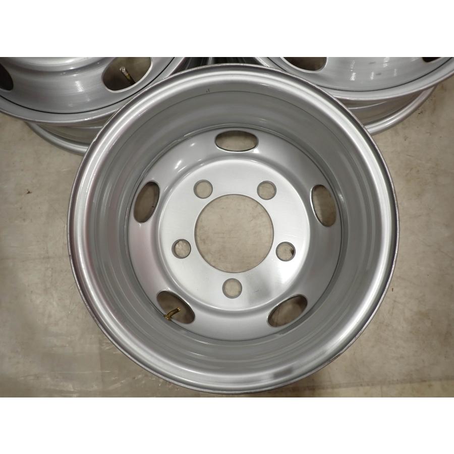 6本SET 会社宛 送料無料 16×5.5J SHONE トラック スチールホイール 鉄