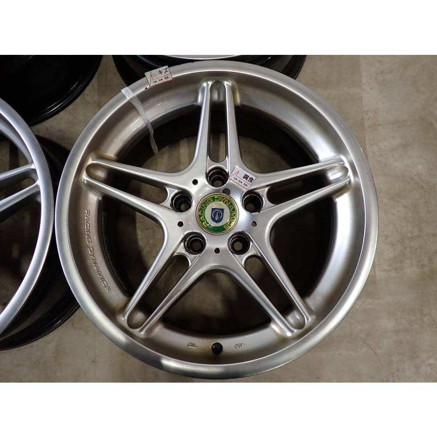 4本 会社宛 送料無料 17×8J レーシング ダイナミクス RD3 アルミ
