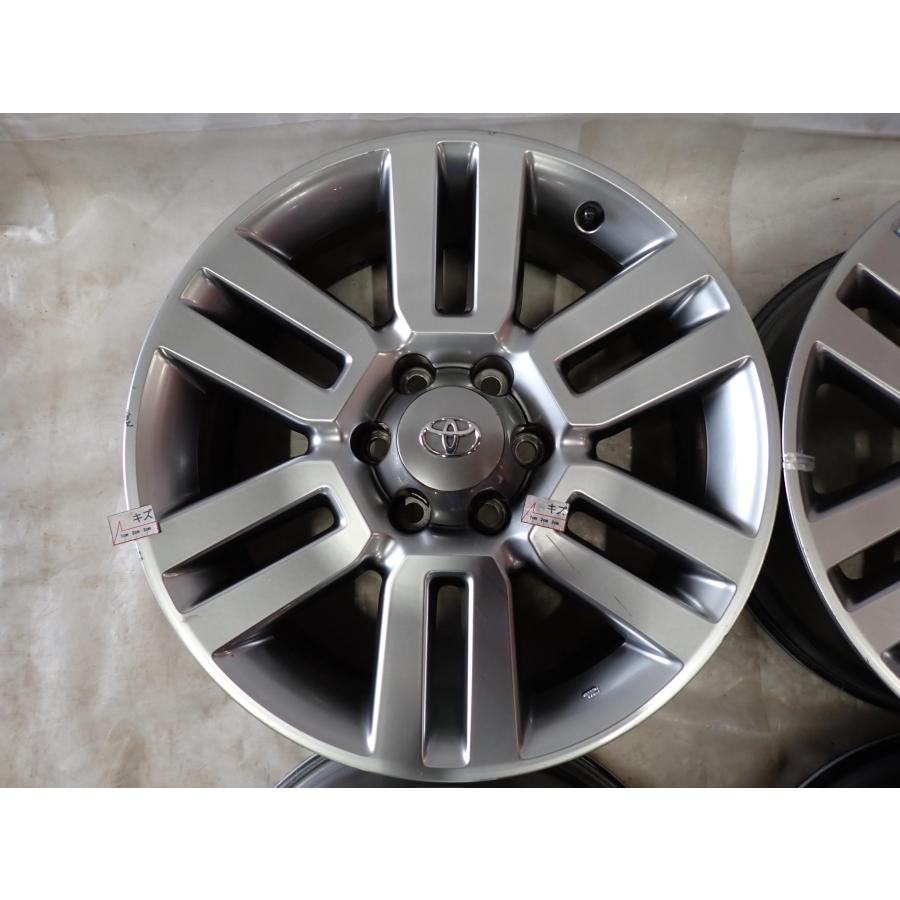 4本SET 会社宛 送料無料 20×7J トヨタ 純正 アルミ 6穴 PCD 139.7mm +