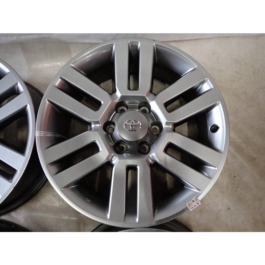 4本SET 会社宛 送料無料 20×7J トヨタ 純正 アルミ 6穴 PCD 139.7mm +