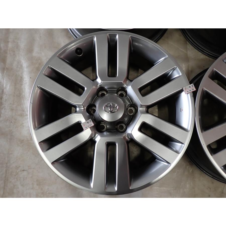 4本SET 会社宛 送料無料 20×7J トヨタ 純正 アルミ 6穴 PCD 139.7mm +
